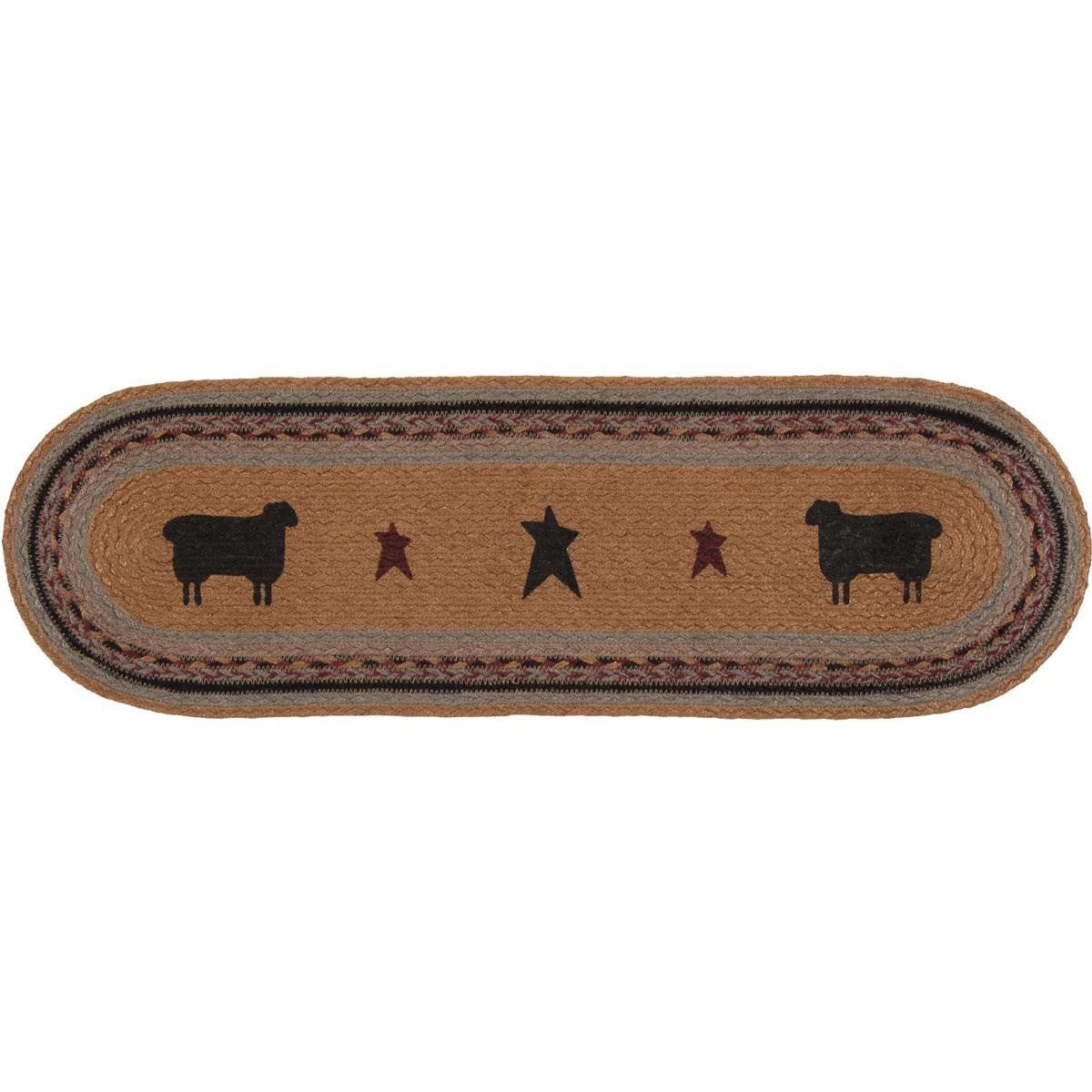 Vhc Brands Heritage Farms Sheep Jute Oval Stair Tread By Mayflower Market Paul S Home Fashions