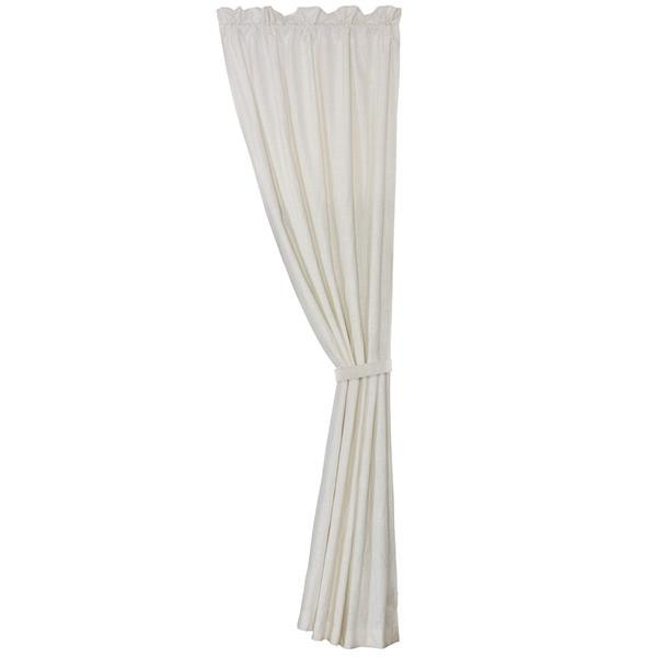 Linen White Curtain - 813654024502
