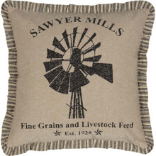 Sawyer Mill Windmill Pillow - 840528162473
