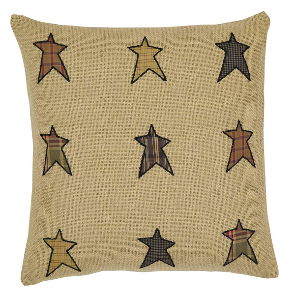 Stratton Applique Star Pillow - 840528153259