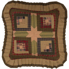 Tea Cabin Quilted Pillow - 840528153327