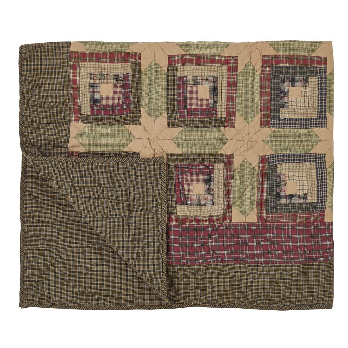 VHC Brands Tea Cabin Throw by Oak & Asher - Paul's Home Fashions