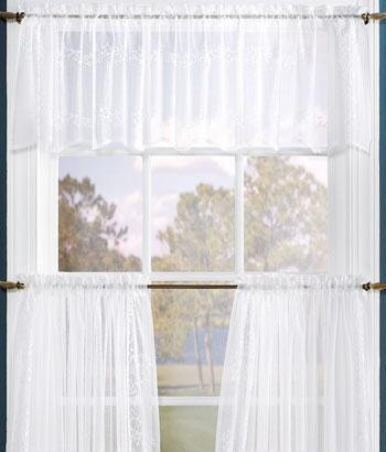 Sheer Divine Valance - 734573036127