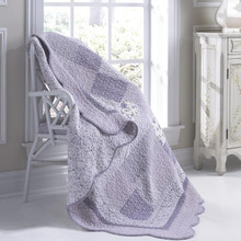 Lavender Rose Throw - 754069820504