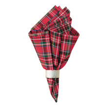 Red Plaid Napkin - 008246426578