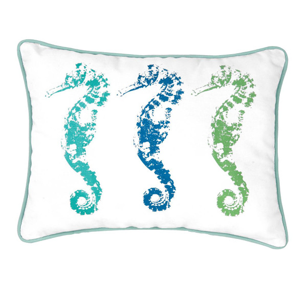 3 Seahorses Pillow - 008246509639