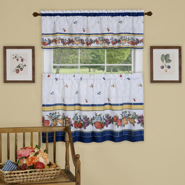 Fruity Tiles Tier and Valance Set - 054006242353