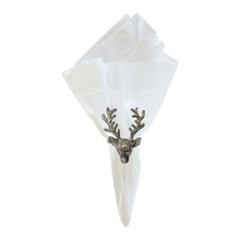 Silver Stag Napkin Ring - 008246088820