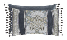 Crystal Palace French Blue Boudoir Pillow - 846339078859