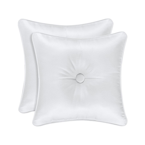 Astoria White 16 x 16 Pillow - 846339080371