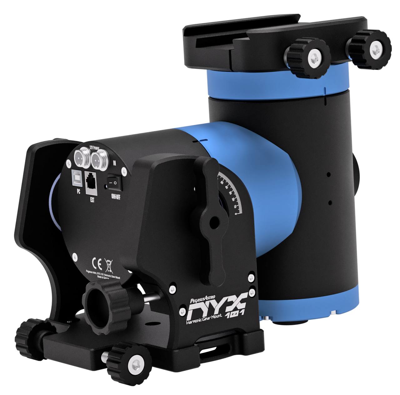 Pegasus Astro - NYX-101 Harmonic Drive Mount with Saddle