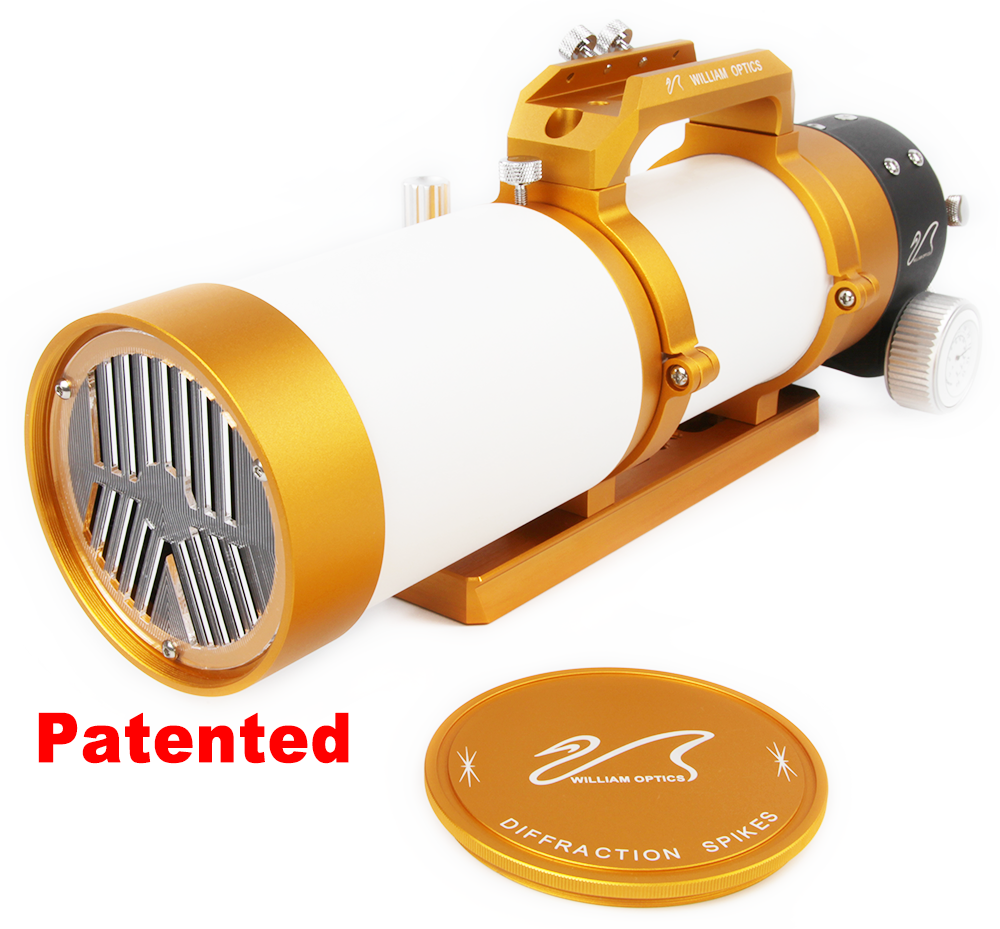 William Optics Gt71 71mm F 5 9 Triplet Apo With Patented Bahtinov Mask Cover Cyclops Optics
