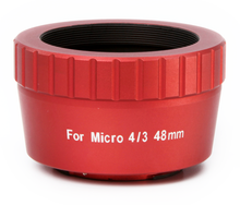 William Optics Micro 4/3 48mm T-mount for Olympus (Red)