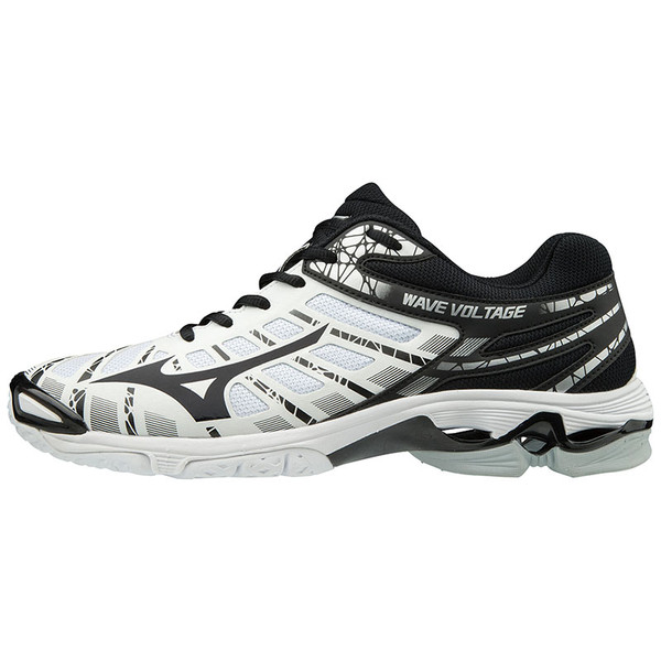 Mizuno Men's Wave Voltage- White/Black