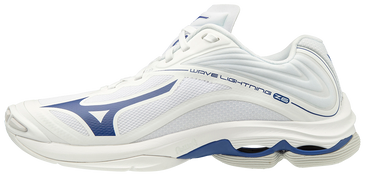 Mizuno Women's Wave Lightning Z6- White/Navy