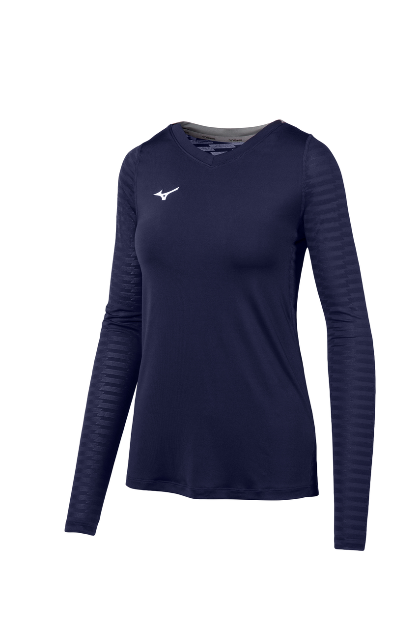 mizuno long sleeve jersey