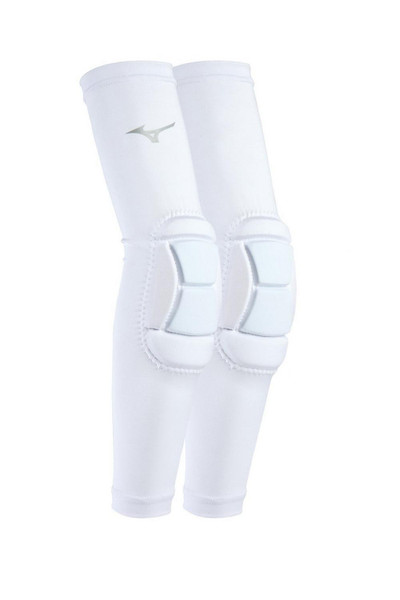 Mizuno Padded Elbow Sleeves- White
