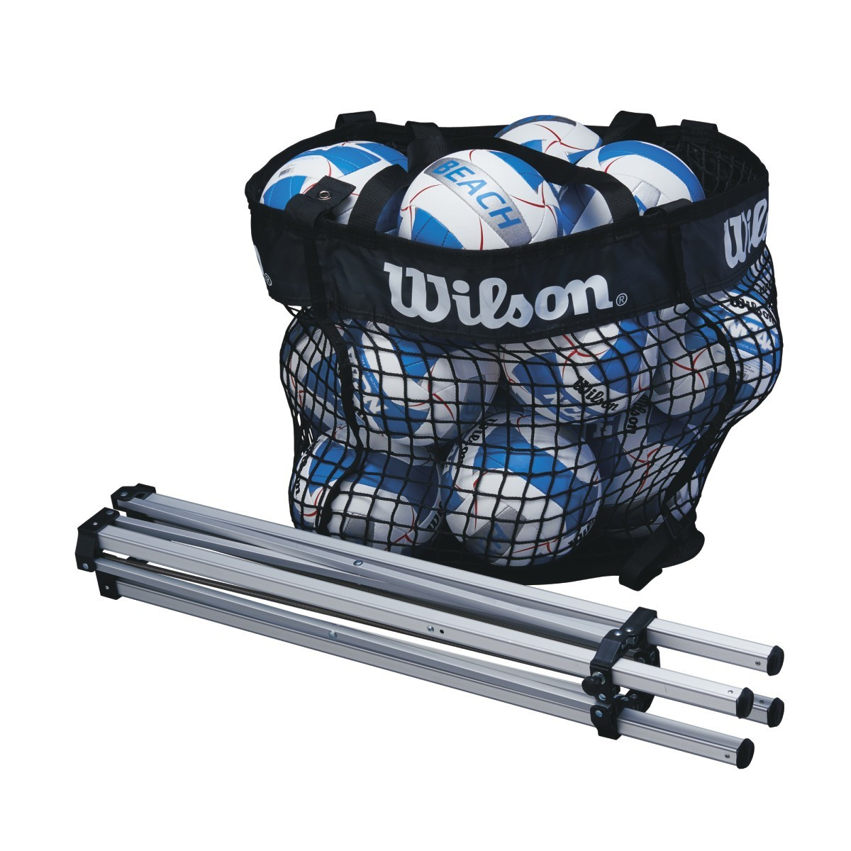 Wilson Beach Ball Cart-Folded