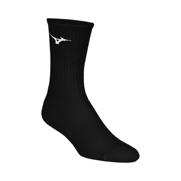 Mizuno 3-Pac Crew Sock-Black