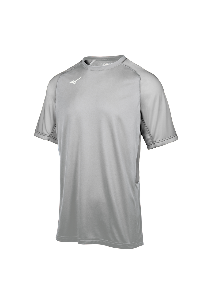 Mizuno Men's Aerolite Crew Jersey- Grey
