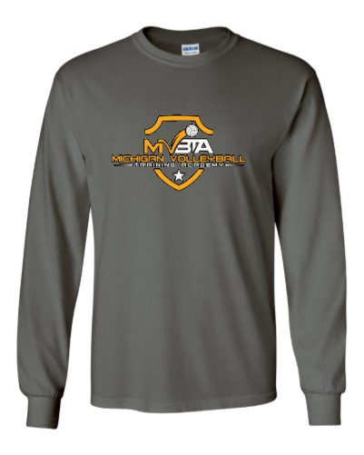 MVBTA Spiritwear LS- Charcoal