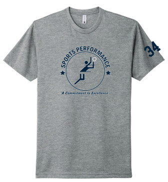 2023-24 SPVB Boy's T-Shirt- Grey