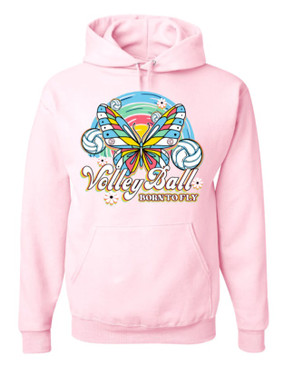 Butterfly Hoodie- Pink