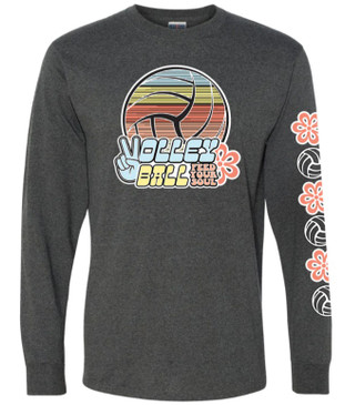 Feed your Soul LS-Black Heather
