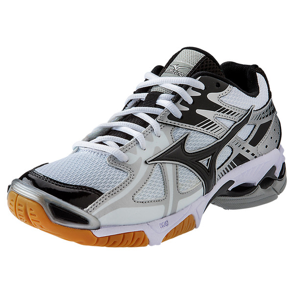 Mizuno Men's Wave Bolt 4 - White-Black