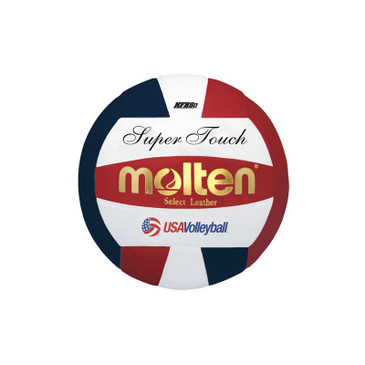 Molten Super Touch Volleyball - Red/Blue