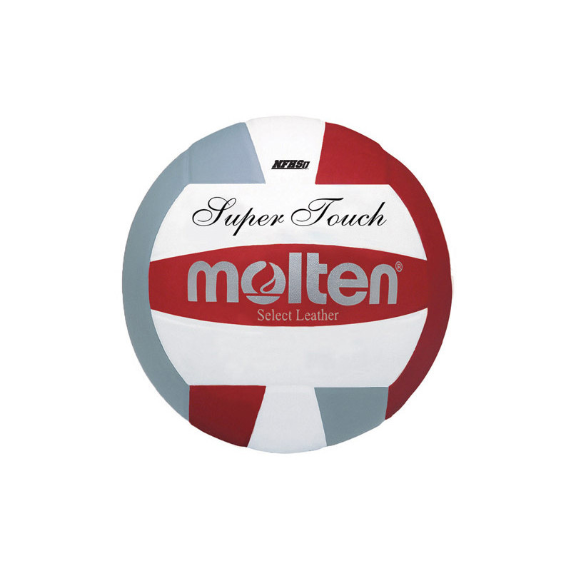 Molten Super Touch Volleyball - Red/Silver