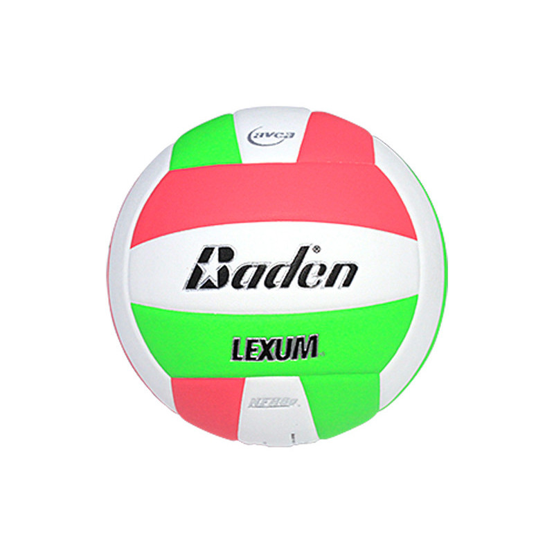 Baden Lexum Comp VX450 Volleyball - Neon Pink/Neon Green