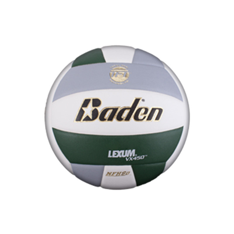 Baden Lexum Comp VX450 Volleyball - Forest Green/Grey