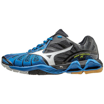 Mizuno Men's Wave Tornado X - Directoire Blue-Black