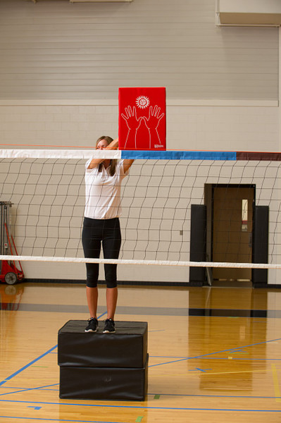 Rectangular Blocking Pad at Net