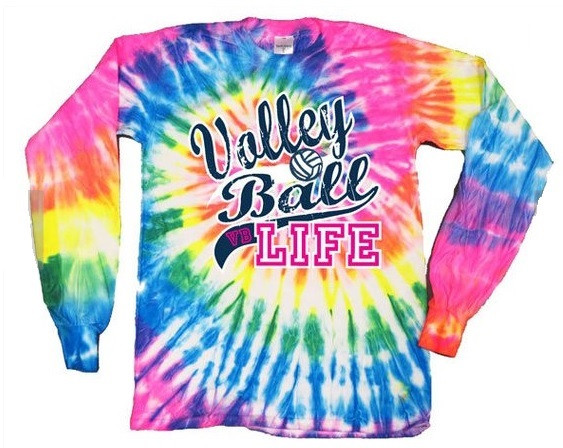Volleyball Like- Tye Dye
