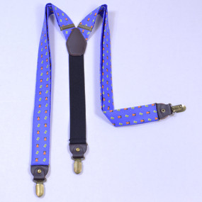 Bell of Rights Suspenders - Blue