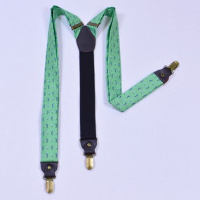 Tee Time Suspenders - Green
