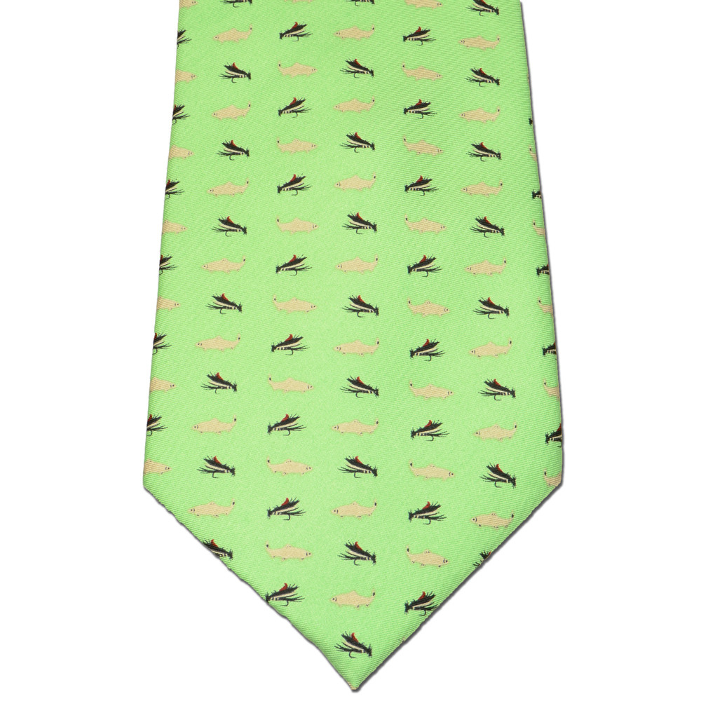 Fly Fishing Tie - Light Green - Stallings Wear