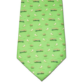 NEW Vineyard Vines Men's Green Donkey Elephant Van Eck selling Global Neck Tie Political