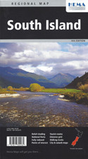 New Zealand South Island Map Travel Map