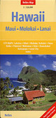 Maui Molokai Lanai Travel Map