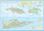 Double-sided, waterproof and tear-resistant map from ITMB presenting on one side coverage of Puerto Rico at 1:190,000 accompanied by street plans of San Juan with an enlargement for its Old Town, Mayaguez, Arecibo, Aguadilla and Ponce, plus on the reverse US Virgin Islands at 1:50,000 with plans of Charlotte Amalie with an enlargement of its historic district, Christiansted, Friedensfeld, Frederiksted and Cruz Bay. 

All the islands have their topography presented by altitude colouring, US Virgin islands also have contours at 50m intervals. National parks and other protected areas are highlighted. Road network includes selected local roads and tracks, and on Puerto Rico clearly shows road numbers. Within the US Virgin Islands ferry routes are also marked. Symbols indicate various places of interest. Both the map of Puerto Rico and the two panels with the individual US Virgin Islands: St Thomas with St John, plus St Croix, have latitude and longitude lines. 

The street plan highlight selected accommodation and various places of interest.