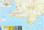 Uruguay with Montevideo Travel Map