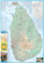 Sri Lanka at 1:450,000 on an indexed road map from ITMB, with a street plan of central Colombo at 1:13,000 plus, on the reverse a map road of most of India with large street plans of Mumbai and Kolkata. 

On one side is an indexed road map of Sri Lanka at 1:450,000 with topography shown by altitude colouring (bands in feet), spot heights and graphics for swamps and coral reefs in the coastal waters. Road network includes selected dirt tracks, shows locations of petrol stations and gives distances on main routes. Railway lines are prominently marked, ferry connections and local airports are also included. The map also shows the country’s administrative divisions with names of the provinces. National parks and other protected areas or animal reserves, beaches and various cultural or religious places of interest are prominently highlighted. Latitude and longitude lines are drawn at intervals of 30’. The map is accompanied by a clear street plan of central Colombo at 1:13,000 highlighting various sights, public buildings and selected accommodation. 

On the reverse is an indexed road map of southern India at 1:2,380,000, similarly presented but without petrol stations. Coverage along the eastern coast extends to Kolkata and in the west to well north of Mumbai to Vadodara/Baroda. Large panels show detailed, clearly drawn street plans of central Kolkata (including the Howrath Railway station) and central Mumbai (including the C. Shavaji Terminus / Victoria Railway station).
