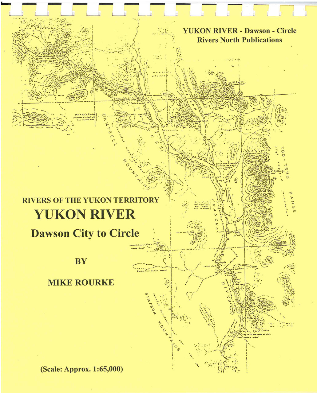 Yukon River Map Dawson City to Circle