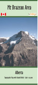 Mount Brazeau map | Ski Touring  | GoTrekkers Map Store