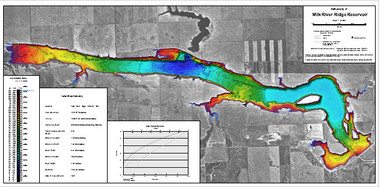 Milk River Ridge Lake Map