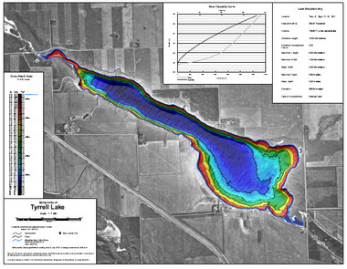 Tyrell Lake Map