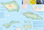Samoa and South Pacific Cruising Travel Map